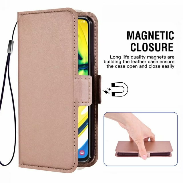 Case for Samsung Galaxy S6, Phone Case Leather, Case Flip Case Magnetic Leather Case Protective Cover