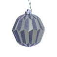 thumbnail image 1 of Vickerman MC190825D 5 in. Limestone Glitter Faceted Ornament - 3 per Bag, 1 of 3
