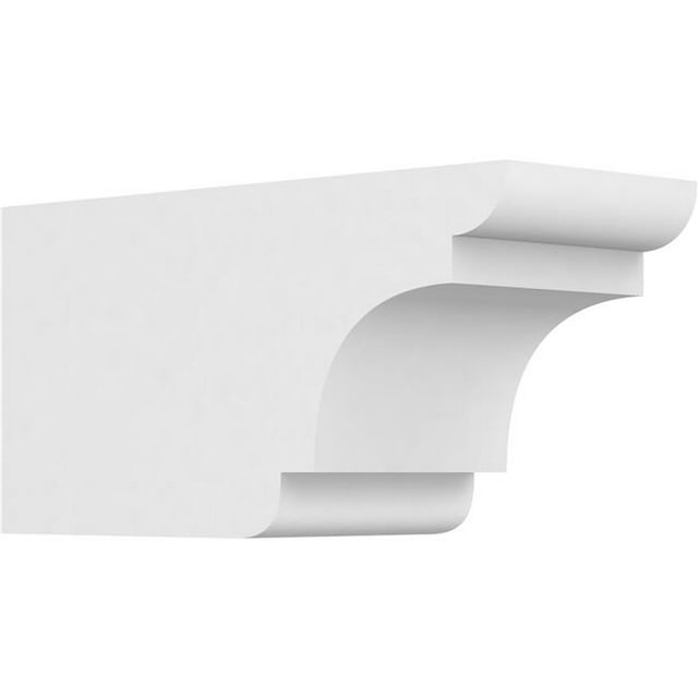 Ekena Millwork RFTP05X06X12NEB 6 x 5 x 12 in. Standard New Brighton Architectural Grade PVC Rafter Tail