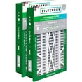 thumbnail image 1 of Filterbuy 16x25x5 MERV 8 (MPR 600) Dust Defense, Pleated HVAC AC Furnace Air Filters for Honeywell Return Grille (2-Pack), 1 of 8