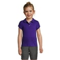 thumbnail image 3 of Lands' End School Uniform Little Girls Short Sleeve Feminine Fit Interlock Polo Shirt, 3 of 3