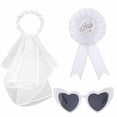 thumbnail image 1 of Jumpingount Accesorios De Boda Románticos Y Elegantes Para Recuerdos Inolvidables Decoraciones De Boda Ropa, zapatos y accesorios Miscelánea, 1 of 6