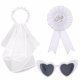 thumbnail image 1 of Guardurnaity Accesorios De Boda Románticos Y Elegantes Para Recuerdos Inolvidables Decoraciones De Boda Ropa, zapatos y accesorios Miscelánea, 1 of 6