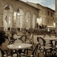 thumbnail image 2 of Blaustein, Alan 26x26 Black Ornate Wood Framed with Double Matting Museum Art Print Titled - Tuscany Caffe - 10, 2 of 4