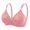 Pink, variant on Christmas Gift Wireless Bras for Women No Underwire Seamless Bra Ndbuld Woman Color Thin And Steel Hoop Gathered Breathable Underwear For Daily Bras,Black,38/85