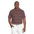 thumbnail image 5 of Ben Hogan Men's & Big Men's Performance Texture Stripe Short Sleeve Golf Polo Shirt, Sizes S-5XL, 5 of 7