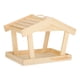 thumbnail image 1 of Bolsillo Para Posarse De Pájaros Cómodo Nido De Pájaro Colgante Textura Hermosa Casa De Pájaros Aviario A Prueba De Humedad Para Decoración De Jardín Interior O Exterior Cergrey Wood Bird House, 1 of 8