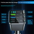 thumbnail image 3 of 7-in-1 Retractable Car Charger with USB Type C Cable - Fast Phone Charger, 3 of 8