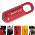thumbnail image 1 of Smart Fingerprint Padlock, Rechargeable Biometric Lock with LED Indicator Light Security Electronic Lock 10 Fingerprint Capacity for Luggage School Bag Suitcase Handbag Cabinet, 1 of 7