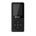 thumbnail image 1 of TFixol [Version Anglaise] RUIZU/Ruizu X02 Sports MP3 Player Lecteur Sans Perte avec Ruban Adhésif Baladeur Anglais Noir 4 Go, 1 of 6