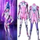thumbnail image 2 of Juegos populares PUBG disfraces móviles Rocket Girls 101 disfraces de Cosplay para mujeres mono de poliéster rosa monos Zentai, 2 of 5