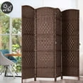 Jostyle Room Divider 6ft. Tall Extra Wide Privacy Screen, Folding