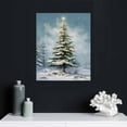 thumbnail image 4 of Nawypu  Vintage Christmas Canvas Wall art Decor Santa Claus with Tree Posters Wall Decor Christmas Classic Aesthetic Decor Modern Picture for Living Room Decor New Year Gifts, 4 of 4