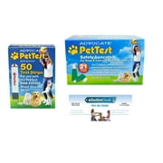 Advocate PetTest Test Strips PT-105 (BMB-BA002P)   Safety Lancets P-120  - Calibrated for Pets - Bonus eOutletDeals Pet Towel