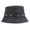 Black, variant on Limei Everyday Cotton Style Bucket Hat Unisex Trendy Lightweight Outdoor Hot Fun Summer Beach Vacation Getaway Headwear (Navy Blue)