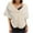 82# Beige, variant on Womens Faux Fur Bridal Fax Fur Stole Cape Shawl Winter Warm Shoulder Wrap for Wedding Birthday Evening Party White Free