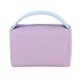 thumbnail image 1 of Hukapapa Bolsa de lavado cuadrada de color caramelo bolsa de cosméticos de gran capacidad impermeable de cuero de PVCpúrpura, 1 of 5