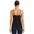 thumbnail image 3 of Time and Tru Women's Cami with Adjustable Straps, 5 Pack, Sizes XS-XXXL, 3 of 5