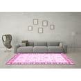 thumbnail image 3 of Ahgly Company Indoor Rectangle Oriental Pink Traditional Area Rugs, 2' x 5', 3 of 4
