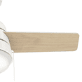 thumbnail image 4 of Ventilador de Techo Hunter Aker Blanco con Luz 36 Pulgadas Hunter Fan NA, 4 of 4
