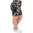 thumbnail image 4 of Athletic Works Women's Plus Size 9" High Waisted Active Media Pocket Bike Short, 4 of 5