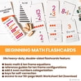 thumbnail image 4 of LITTLE BUD KIDS Counting Pegs Ten Frame Math Game - Number Peg Boards with Addition & Subtraction Flash Cards, A Number Learning Resources, 4 of 9