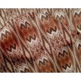 thumbnail image 4 of oneOone Silk Tabby Fabric Geometric Flame Stitch Print Sewing Fabric BTY 42 Inch Wide, 4 of 4