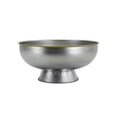 thumbnail image 3 of Better Homes & Gardens Stainless Steel Hammered Round Serving Bowl, 11.73 in, 3 of 7