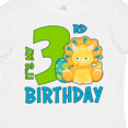 thumbnail image 4 of Inktastic Its My 3rd Birthday with Dinosaur Boys or Girls Toddler T-Shirt, 4 of 5