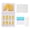 Assorted, variant on NFTIGB Gradient Pointed Fake Nails Tips Set Colored Full Cover False Nails with Nail File F745-15
