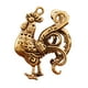 thumbnail image 5 of Gallo Colgante Adorno Artesanía Accesorios Miniaturas Único Coleccionable Universal Llavero Estatua para Estante Escritorio Auto Dormitorio Cumpleaños, 5 of 8
