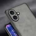 thumbnail image 6 of Case Designed for iPhone 16, Slim Fit Classic PU Leather Shockproof Anti-Slip Lightweight Wireless Charging Vintage Phone Case Cover for iPhone 16, Navyblue, 6 of 7