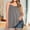 Gray, variant on Olyvenn Plus Size Tank Tops for Women Summer Fashion Pleated Boho Solid Loose Cami Spaghetti Strap Tunic Blouses Gray XXXXXL