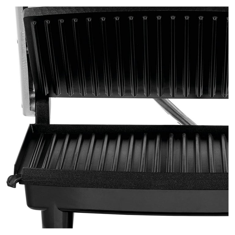 Continental Electric Grill & Waffle Maker Reversible Plates