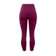 thumbnail image 5 of HXWCHs Active Workout Yoga Pants for Women High Waist Stretch Comfy Lounge Pants Wine M, 5 of 5
