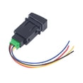 thumbnail image 2 of Interruptor de luz antiniebla de 5 pines Interruptor de arnés de luz antiniebla ABS IP67 para equipos eléctricos de automóviles, 2 of 9