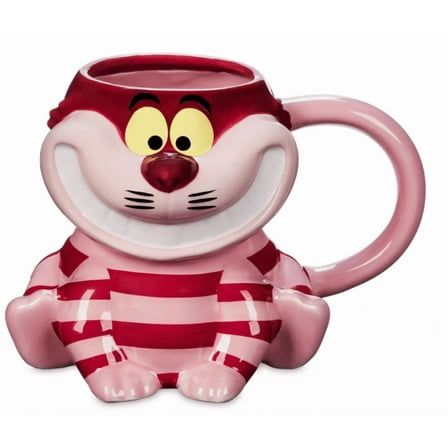 Disney Parks Cheshire Cat Sculpted Coffee Mug – Alice in Wonderland New With Tag