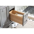 thumbnail image 5 of Ari Kitchen & Bath South Bay 43" Solid Wood Bathroom Vanity in Gray, 5 of 6