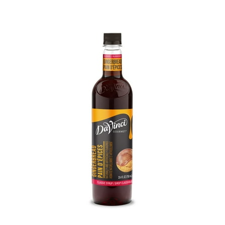 DaVinci Gourmet Classic Gingerbread Syrup, 750 ml