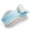 Blue & Light Gray, variant on CJC Memory Foam Wedge Pillow, Multi-Position Body Support Pillow Bed Wedge Pillow for Back, Neck & Leg Support, Blue
