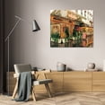 thumbnail image 3 of Zeny Cieslikowski 34x28 Gallery Wrapped Canvas Wall Art Titled - Bistro de la Gare, 3 of 4