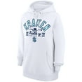 thumbnail image 2 of Men's Starter  White Seattle Kraken Puck Pullover Hoodie, 2 of 3