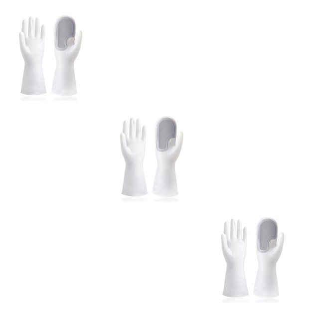 Advancent 1 par de guantes para lavar platos, fregador de manos, platos reutilizables, tazones, manoplas de esponja, hornos de lavandería resistentes al Type1 NO1 Advancent CBP220047