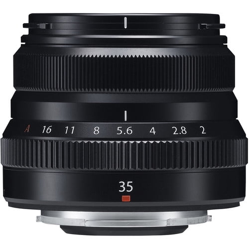 Lente Fujinon XF 35mm F/2 R WR Negro Fujifilm Lente XF 35mm F/2 R WR.