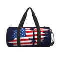 thumbnail image 2 of Haiem Memorial Day Pattern Gym Bag for Women Men, Waterproof Travel Duffel Bags, Personal Item Travel Bag Weekender Bag with Shoes Compartment & Wet Pocket, 2 of 8