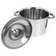 thumbnail image 2 of Olla de acero inoxidable para sopa, olla para cocinar, olla para cocinar, olla para almacenar aceite, 2 of 6