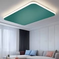 thumbnail image 2 of Dark Green Magnetic Fluorescent Light Covers for Ceiling Lights 2 x 4 Feet, Modern Pure Dark Green Office Classroom Kitchen Drop Ceiling Light Covers Lighting Filters Shade Panel 2 Packs, 2 of 9