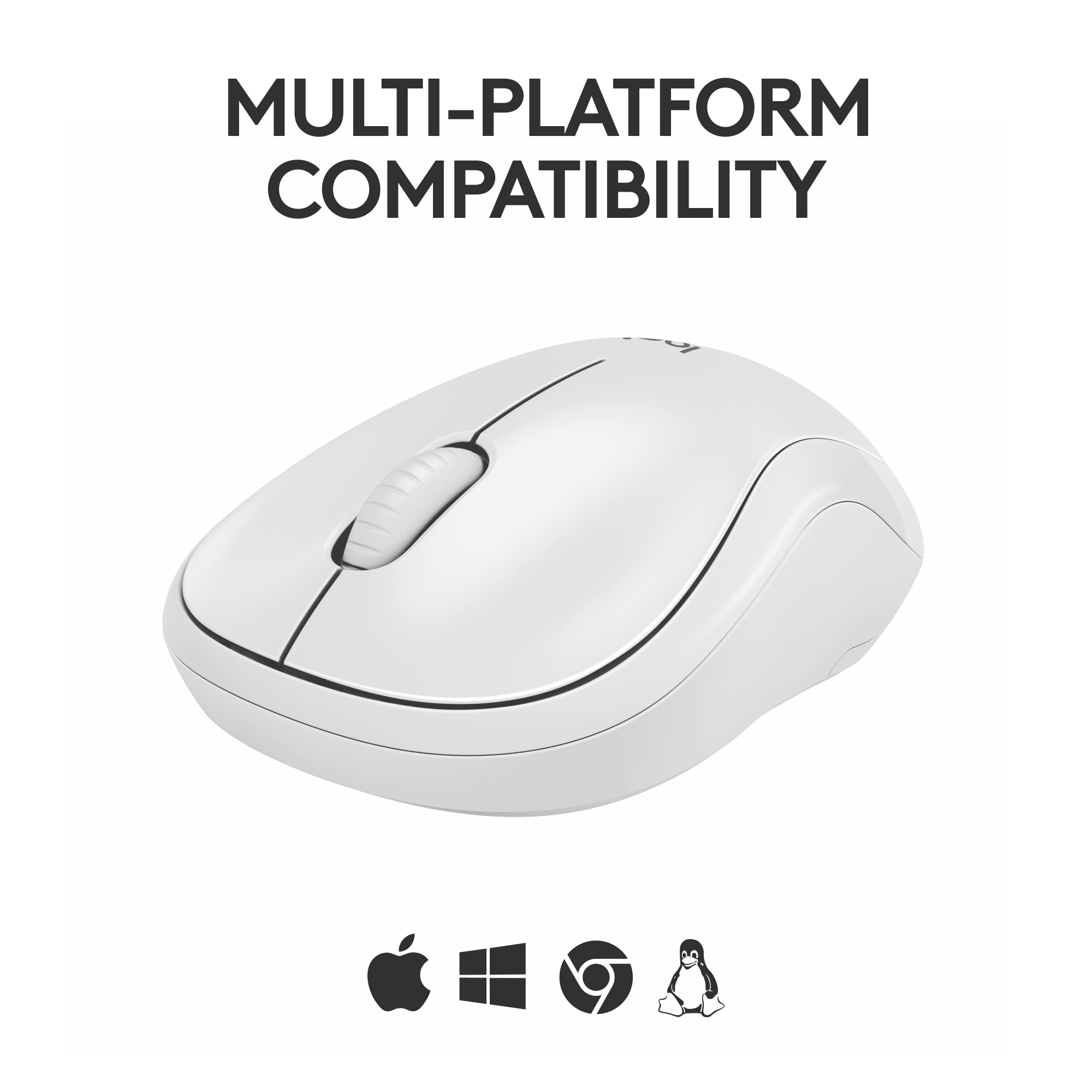 Logitech M240 Silent Bluetooth Mouse, Off-White photo 6