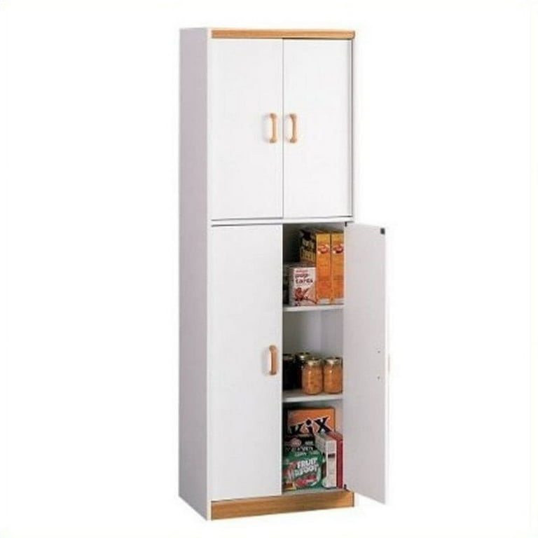 Ameriwood Home 4506 Deluxe Pantry White Oak