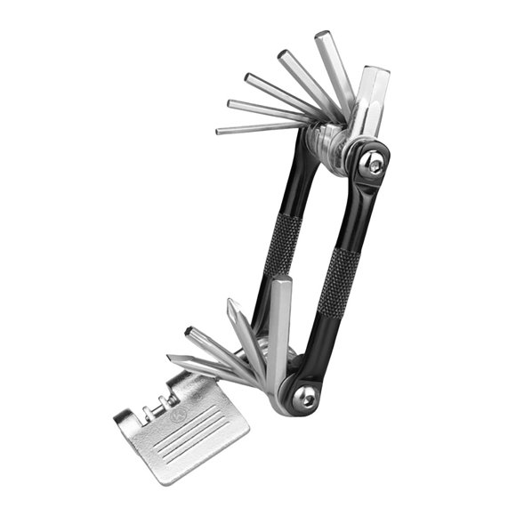 EGNMCR Bike Accessories Multifunction 11-in-1 Bicycle Repair Tool Kits With Screwdriver Wrench Bike Tool Folding Repair